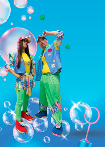 Шоу мильних бульбашок